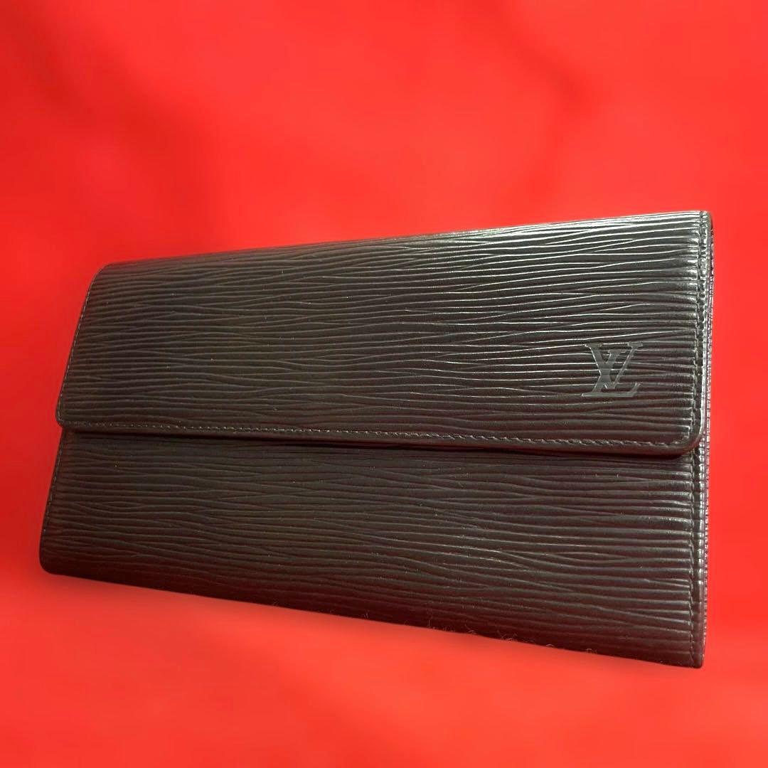 ルイヴィトン 長財布 エピ レザー 黒 楽天市場】【財布】LOUIS VUITTON ルイ ヴィトン エピ 長札入れ レザー