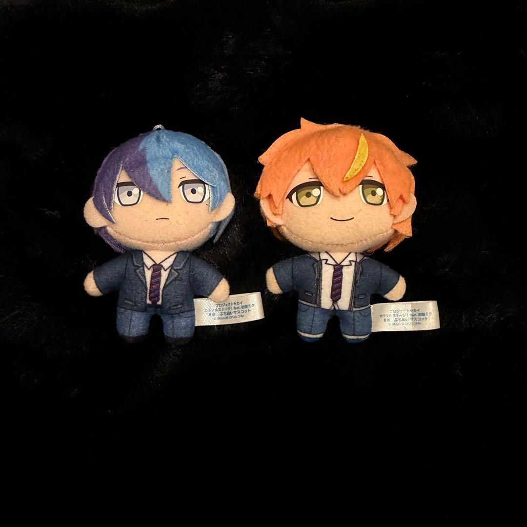 プロセカ セガラッキーくじ 青柳冬弥 東雲彰人 ぷちぬい セット - メルカリ