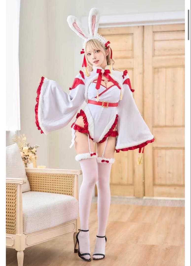 ハイシェイプセクシー巫女バニー《オリジナルコスプレ9点セット》Malymoon