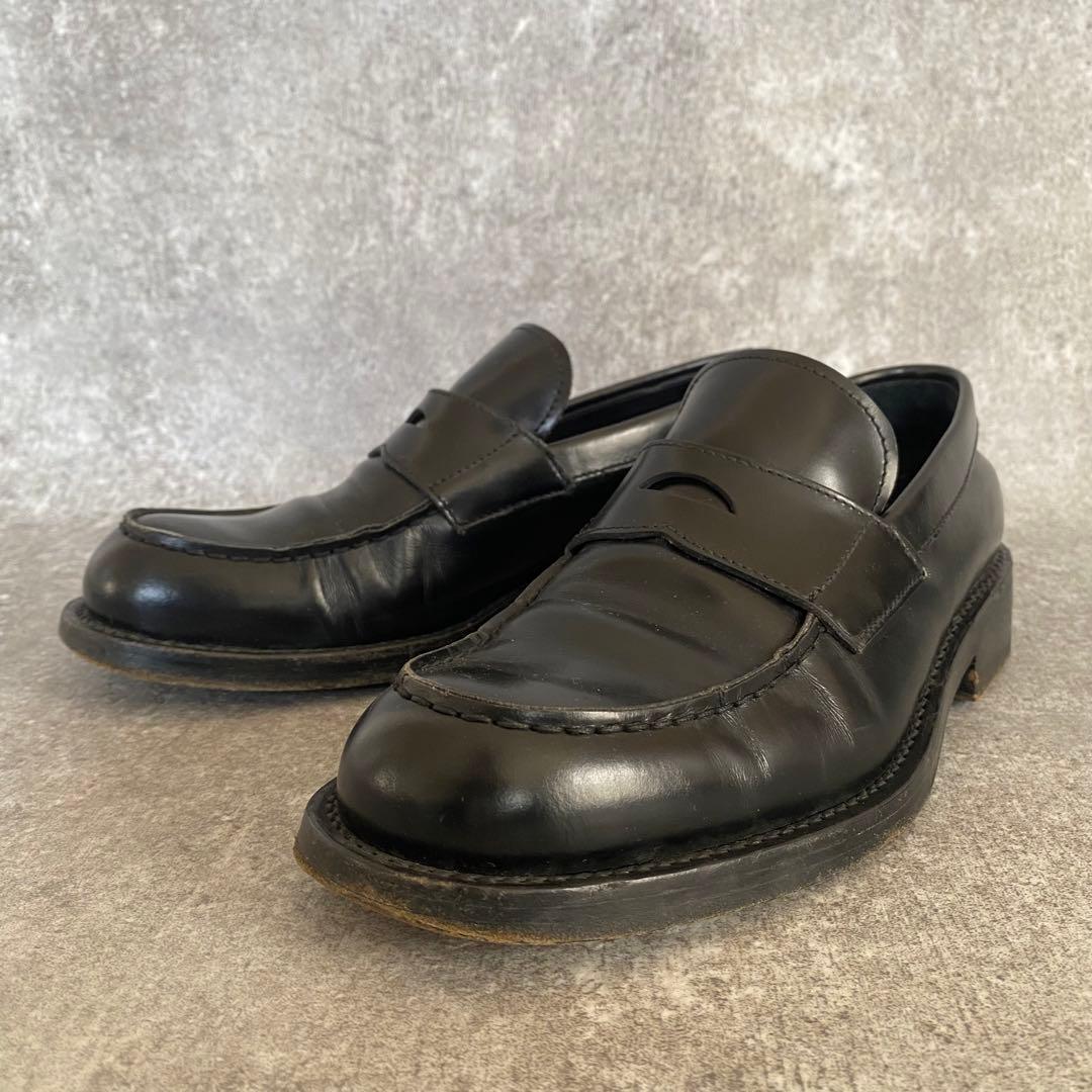 PRADA プラダ　ペニーローファー　レザー　ブラック　アーカイブ　24.5cm