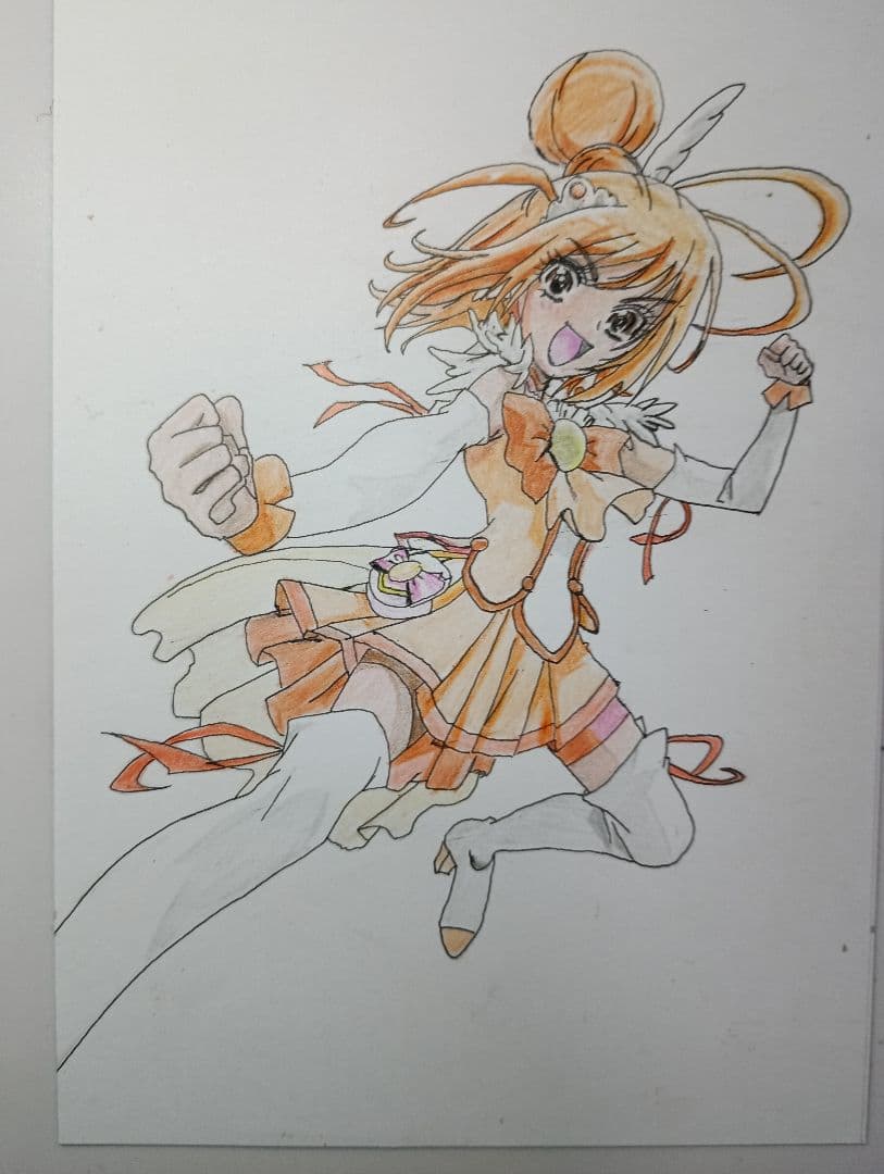 アニメスタイル キャラクターイラスト 2L判サイズ