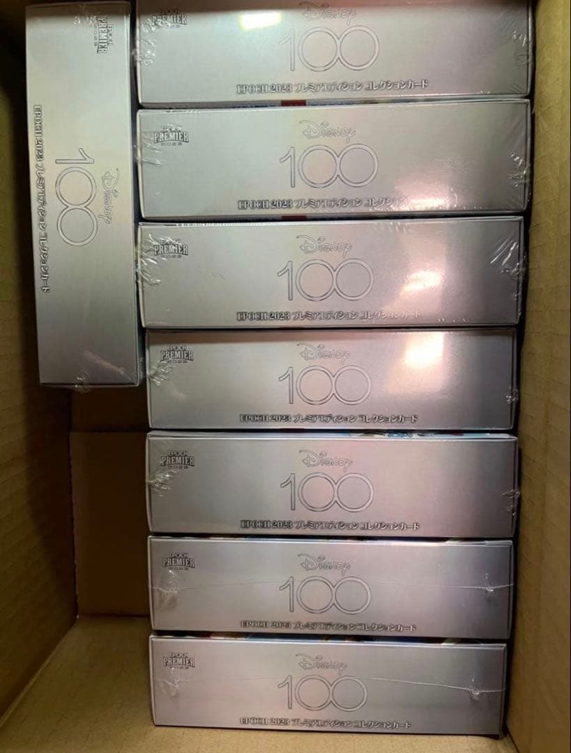 エポック ディズニー100 未開封シュリンク付き 8BOX - 残りわずか