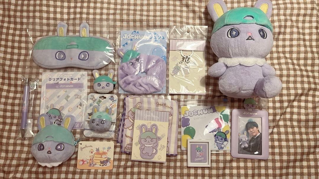 ちまたjochum 14点まとめ売り　ヘアゴムトレカ小銭入れ シュシュアイマスク ちまたjochum 14点まとめ売り ヘアゴムトレカ小銭入れ シュシュアイ