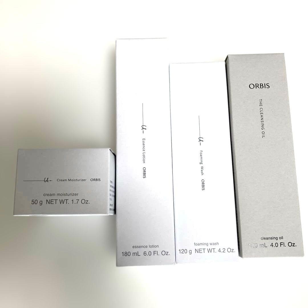 オルビスユードット　ウォッシュ、ローション、モイスチャー+ザクレンジングオイル