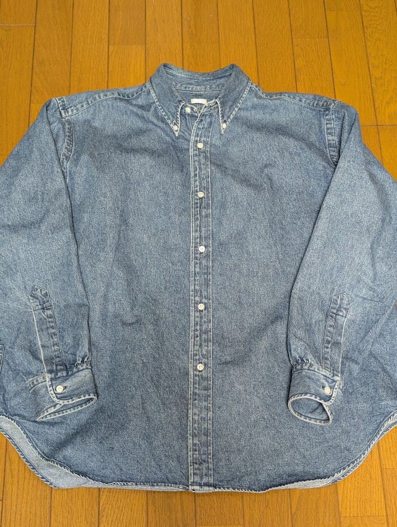 22AW A.PRESSE BD Denim Shirt サイズ2
