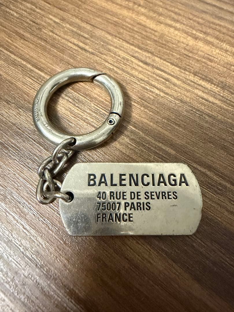 【中古】BALENCIAGA キーホルダー BALENCIAGA - BALENCIAGA バレンシアガ/エブリデイ/キーリング