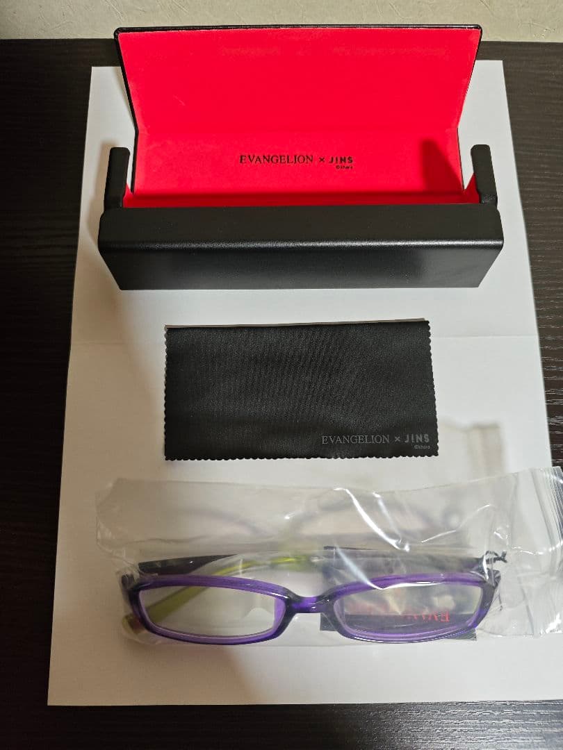 第1弾『EVANGELION×JINS オリジナルメガネセット』全5本セット
