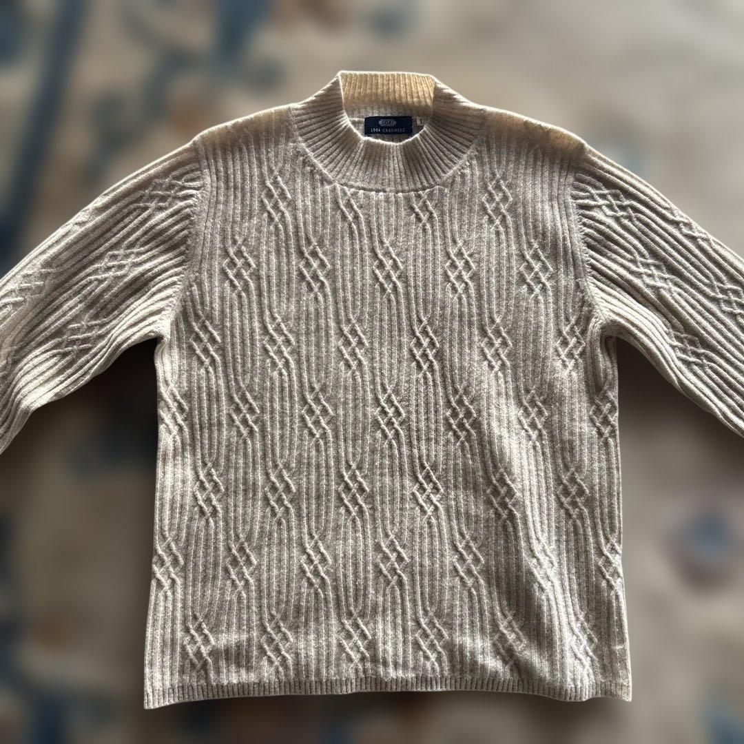 高級GOBIカシミア　レディース　セーター希少Ｌサイズ