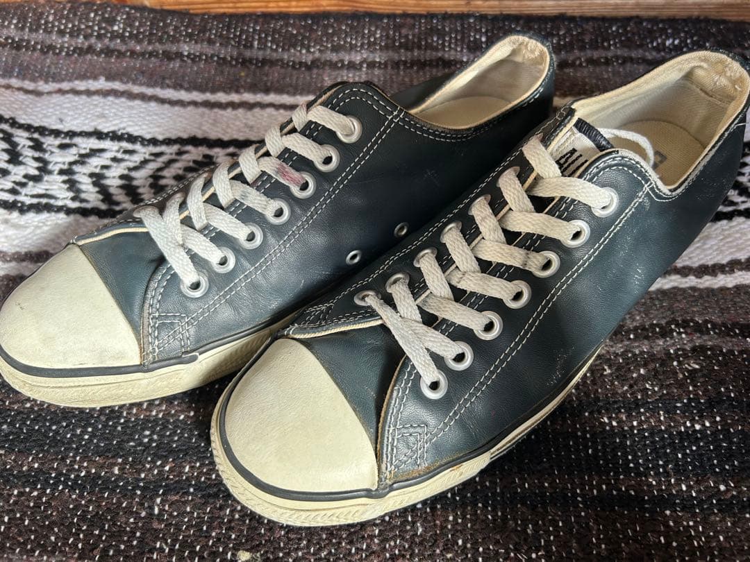 Converse ALLSTAR USA製 90s'ネイビーレザー