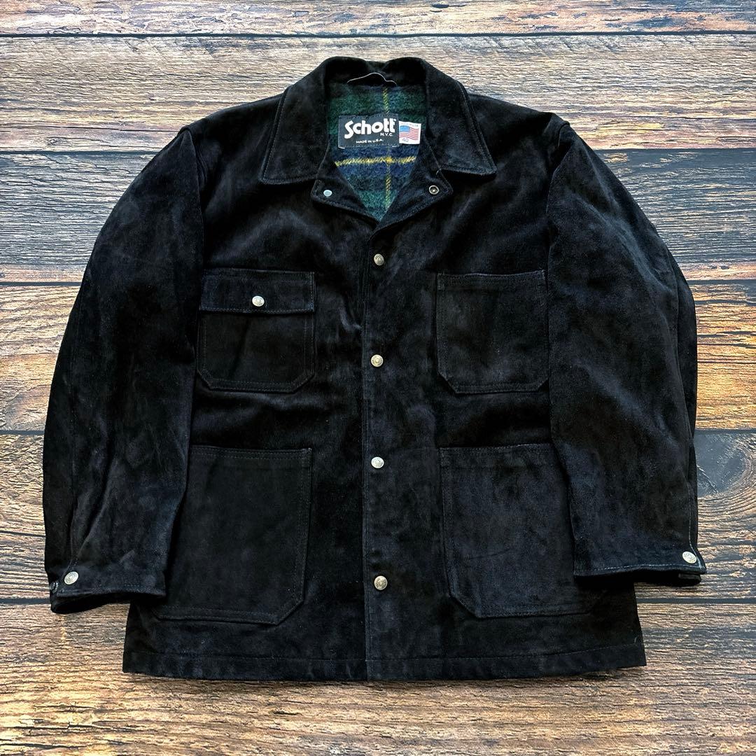 Schott / 90's ～ suede work jacket
