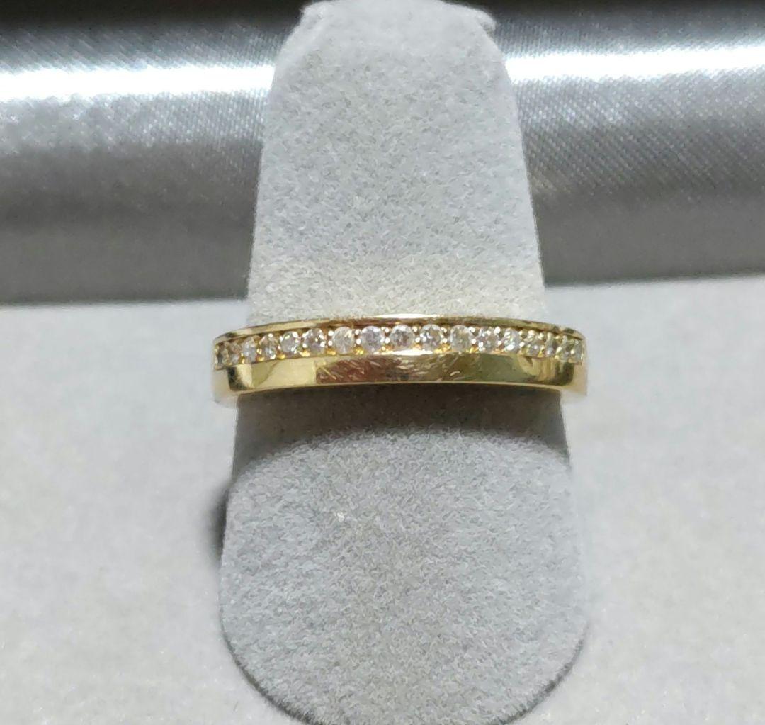 ツツミ　K18ダイヤモンドリング