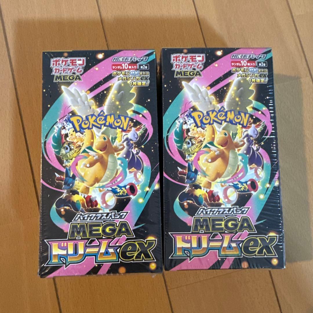 ポケモンカード MEGAドリームex シュリンク付き