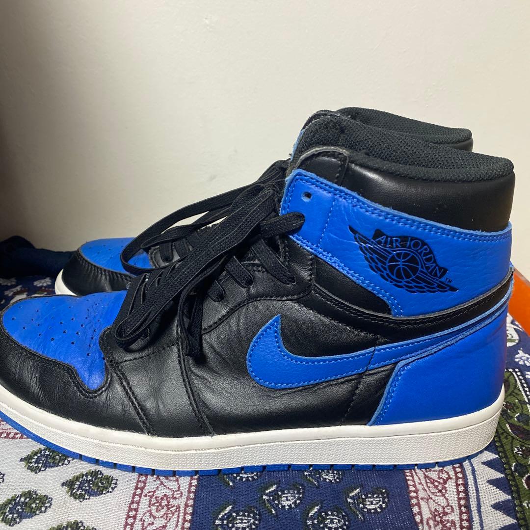 Y*I様 ナイキ エアジョーダン1 OG ロイヤル Jordan NIKE AIR JORDAN 1 RETRO HIGH OG ROYAL black/royal 555088