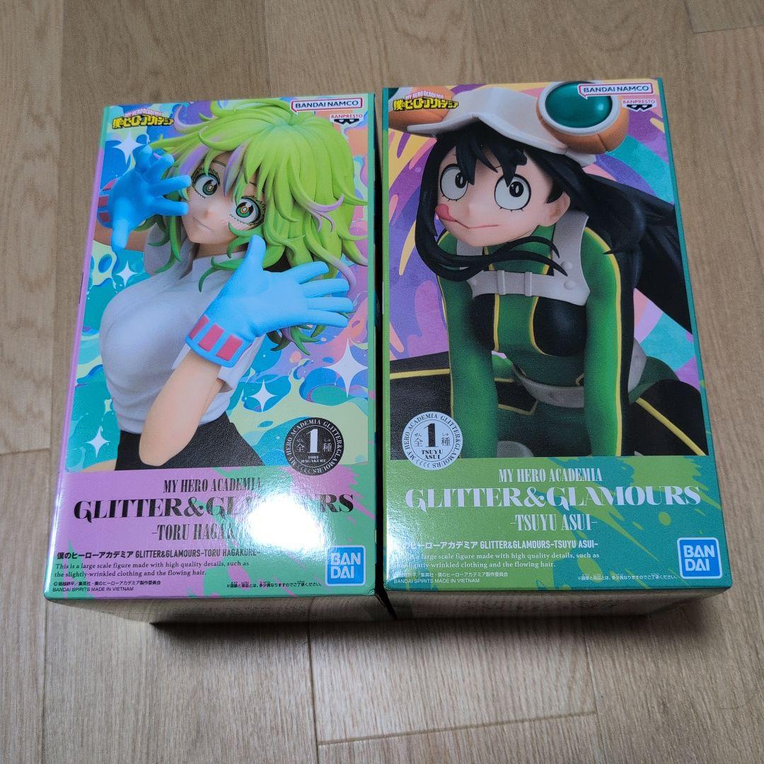 僕のヒーローアカデミア 葉隠透 蛙吹梅雨 フィギュアセット - メルカリ