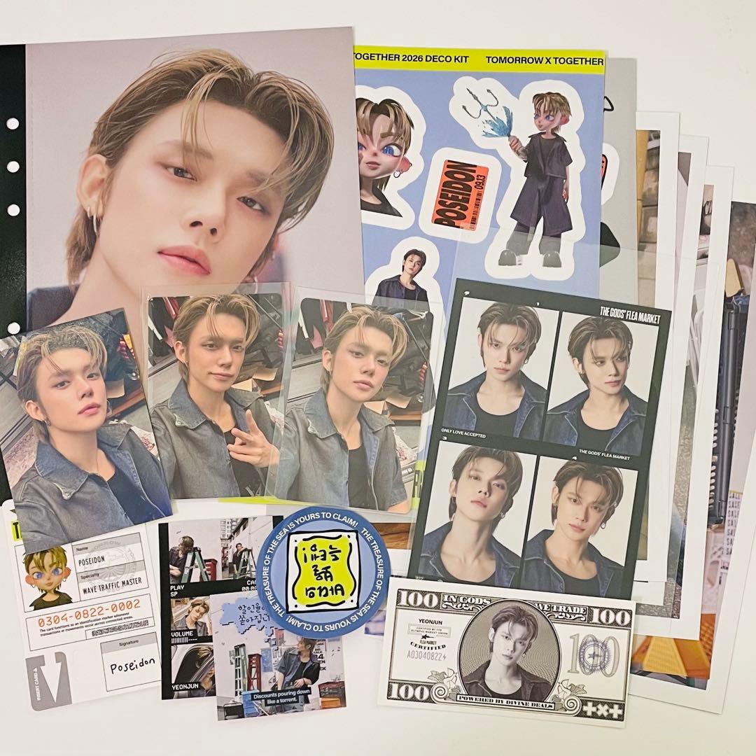 TXT ヨンジュン セット デコキット 2026 GB特典付き - メルカリ