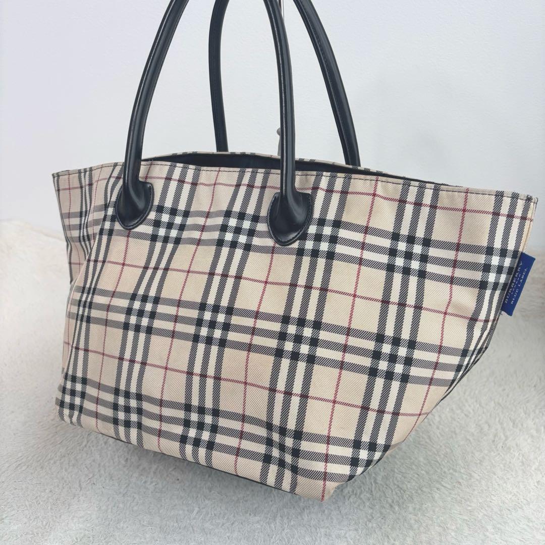 バーバリーブルーレーベル ノバチェック柄マザーズバッグ トートバッグ 大容量 楽天市場】【バッグ】BURBERRY バーバリー ブルーレーベル ノバ
