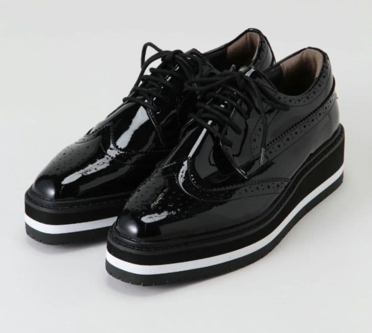 セントアンドリュース　厚底スパイクレスシューズ　レディース　ブラック