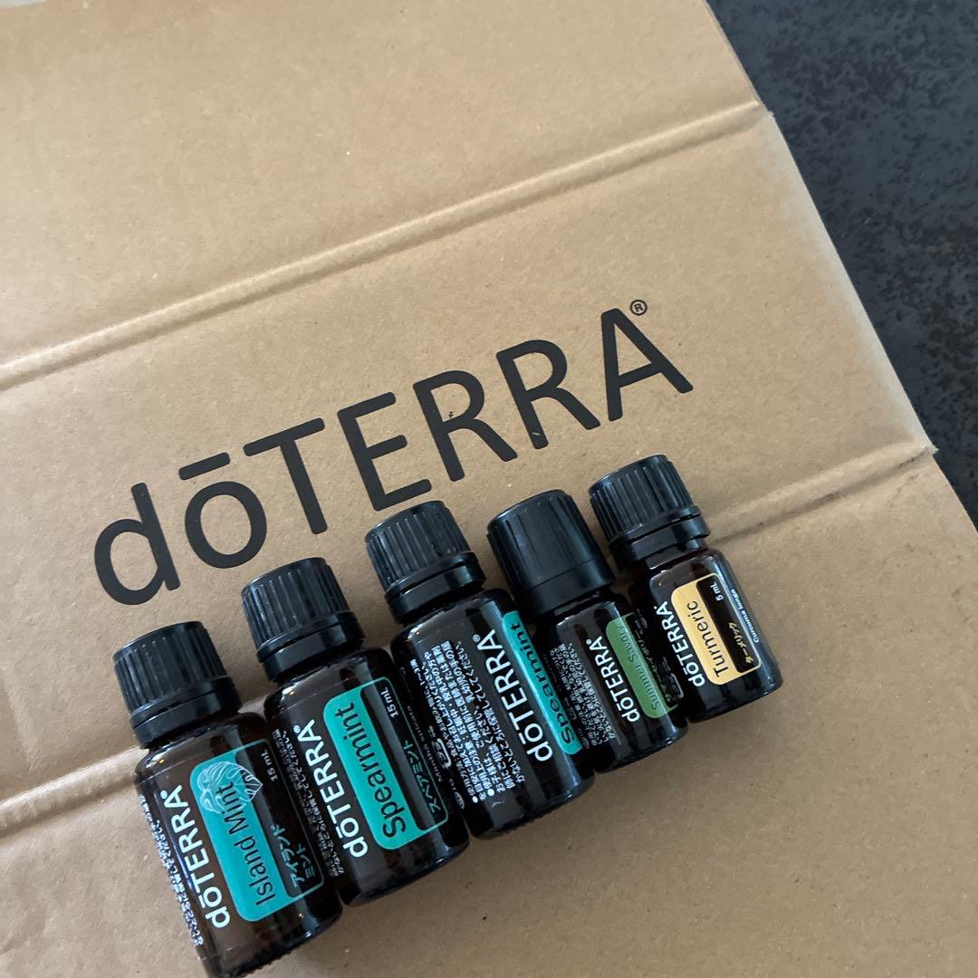 新品⭐︎ドテラ⭐︎エッセンシャルオイル5本セット