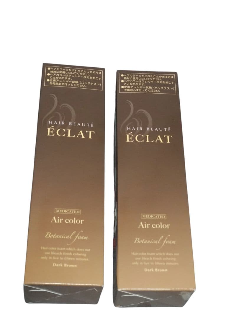 ヘアボーテ　ボタニカルエアカラーフォーム　ダークブラウン　150g　 2箱セット