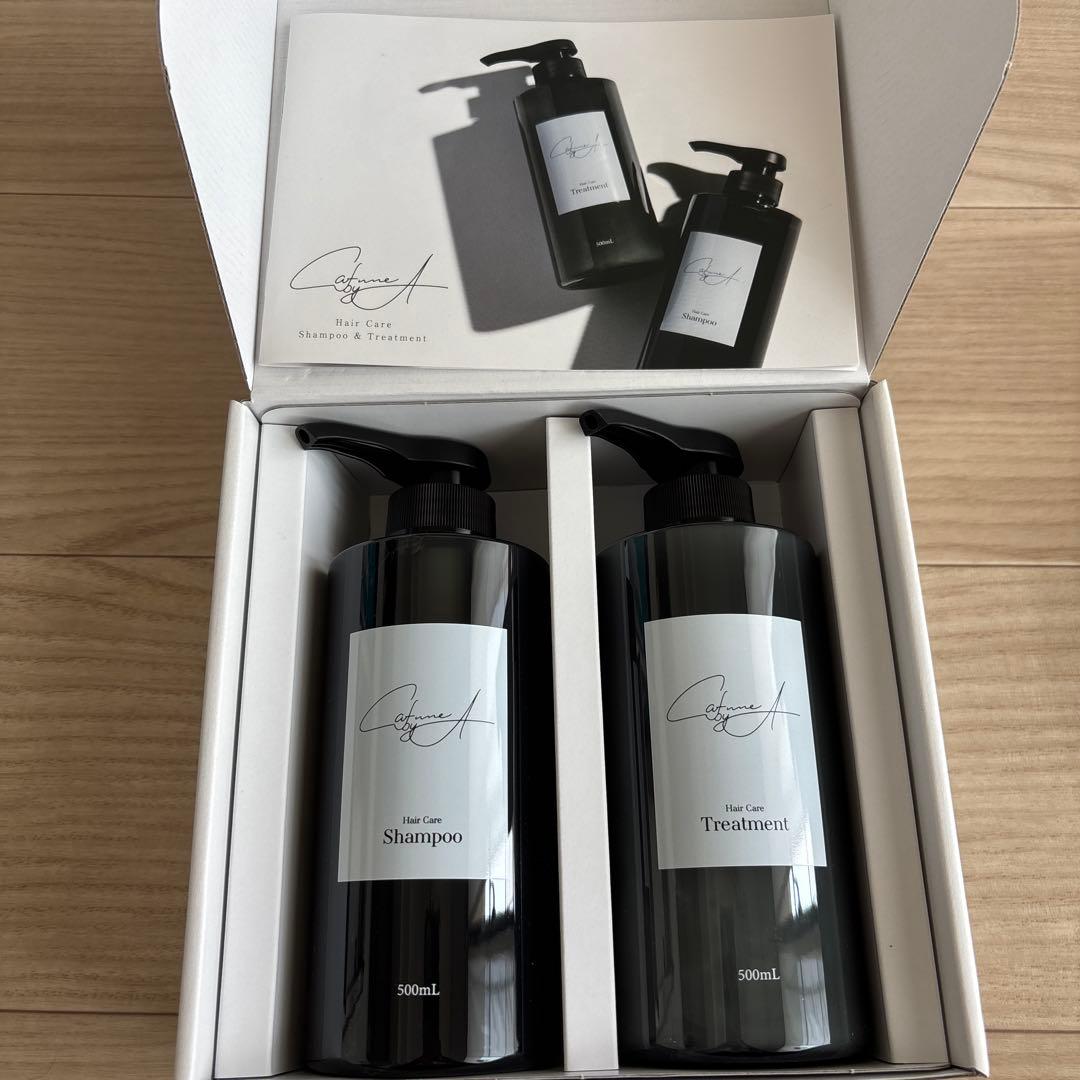 鈴木亜美さん カフネバイエー シャンプーとトリートメントセット 500mL cafunebyA カフネバイエー 新品未使用 シャンプー&トリートメント