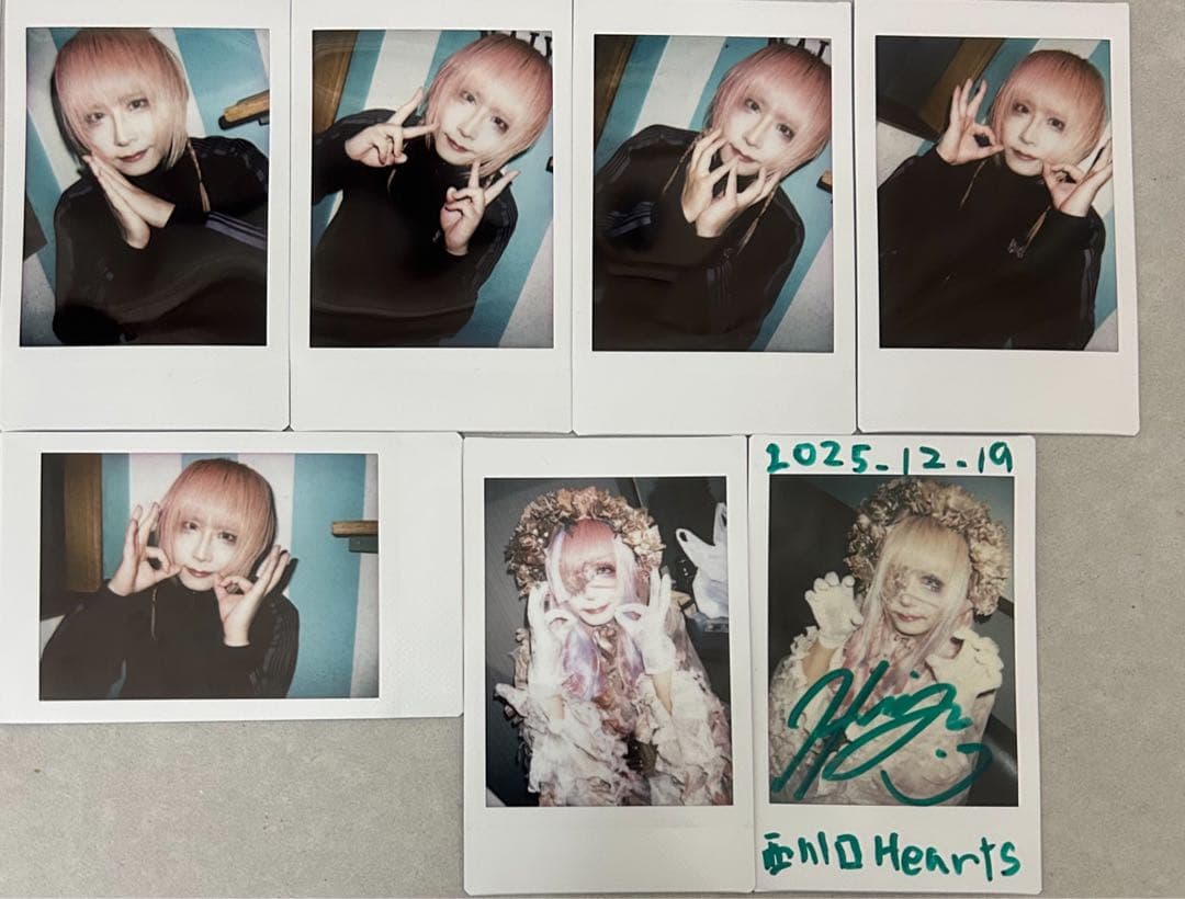 蛾と蝶(己龍) 一色日和 チェキセット - メルカリ