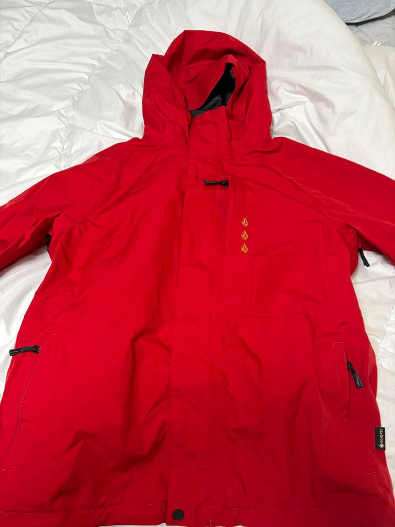 VOLCOM GORE-TEX 赤 スノボ ウェア