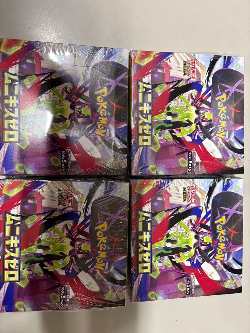 ポケモンカードムニキスゼロ4箱セット Pokemon（ポケモン） 『新品即納』{TCG} (BOX) ポケモンカードゲーム