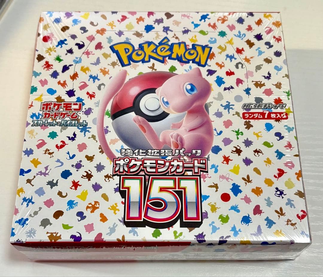 (シュリンク付き) ポケモンカード151 BOX
