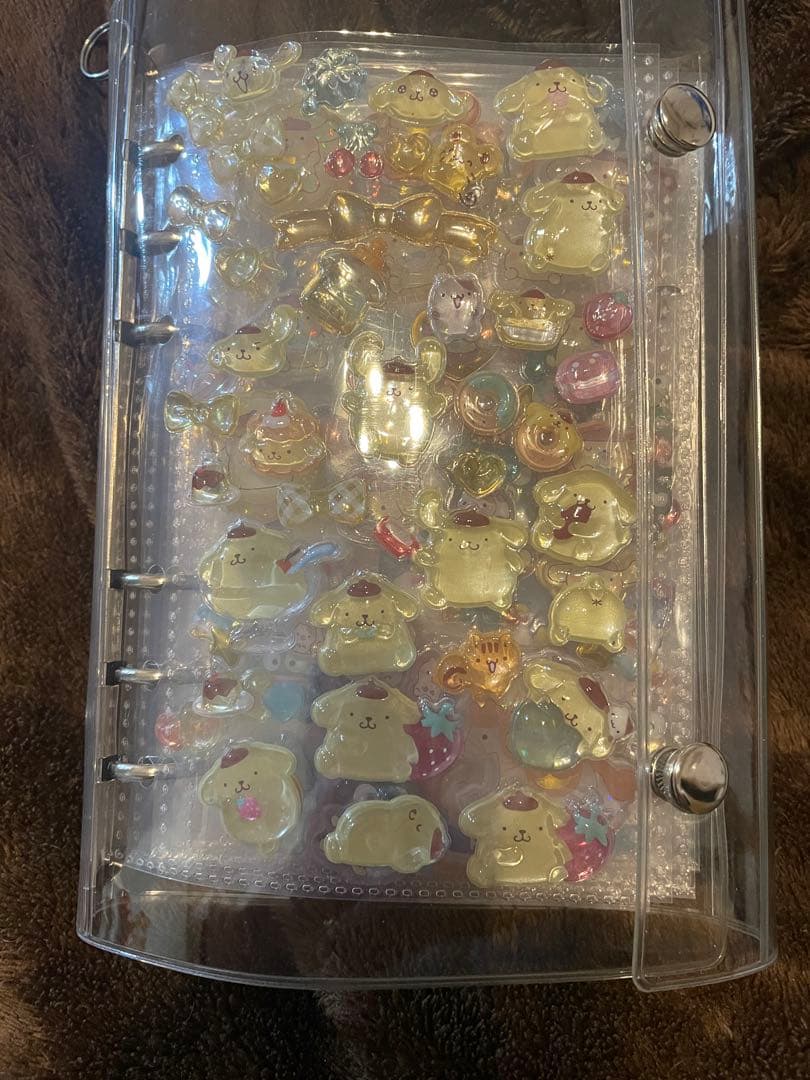 シール完成品　サンリオ　ボンボンドロップシール　8枚セット