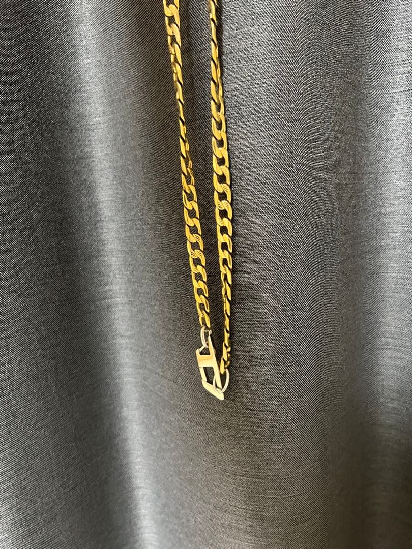 DIESEL金ネックレス