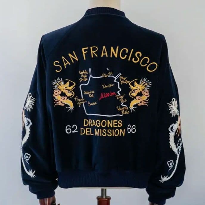 DRAGONES DEL MISSION Velveteen Jacket　別珍