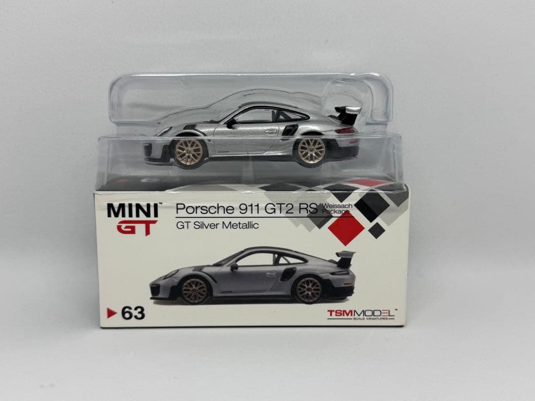 ミニカー MINI GT Porsche 911 GT2 RS GTSilver MINIGT.com – Welcome to the World of 1:64!