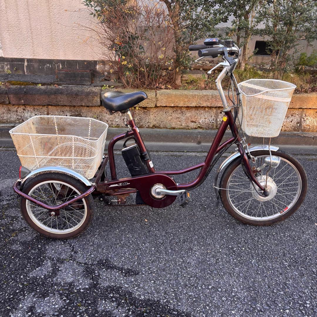 電動アシスト自転車◇三輪ワゴン◇ミムゴ◇ACTIVE PULS911◇ ミムゴ｜アクティブプラス20【電動アシスト3輪自転車】e-bike UENO