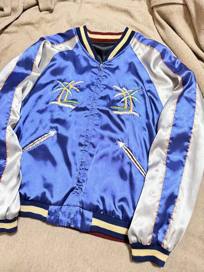 2面用 テーラー東洋 Hawaii 虎 日本限定版 スカジャン vintage - メルカリ