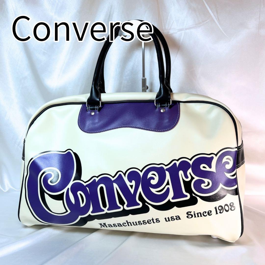 希少 コンバース ボストンバッグ 70s 80s ヴィンテージ パープル