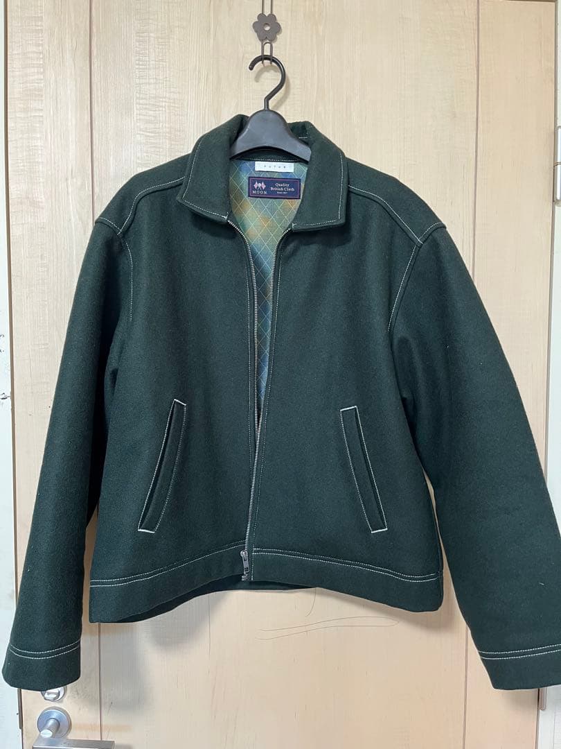 FUTUR ウール ジャンパー ダークグリーン