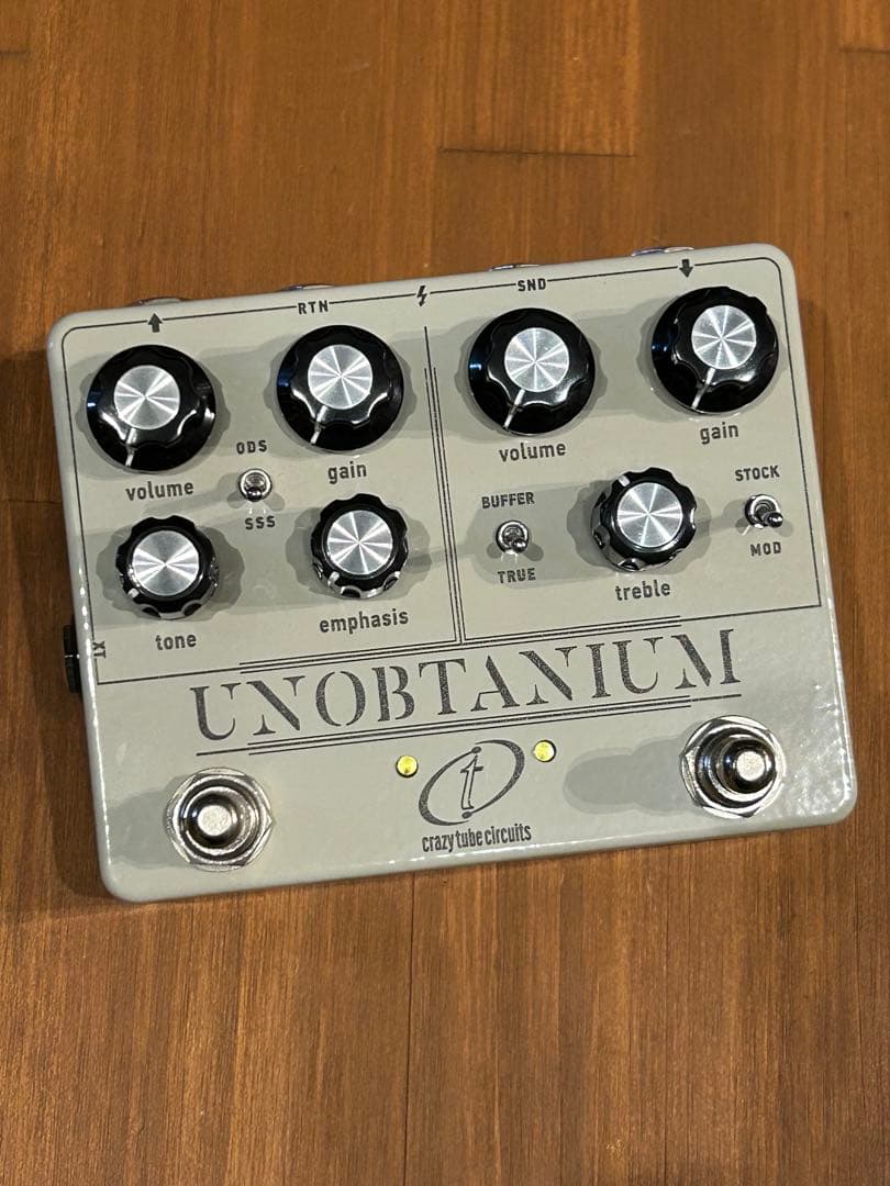 ギター crazy tube circuits UNOBTANIUMUN Crazy Tube Circuits Unobtanium オーバードライブ