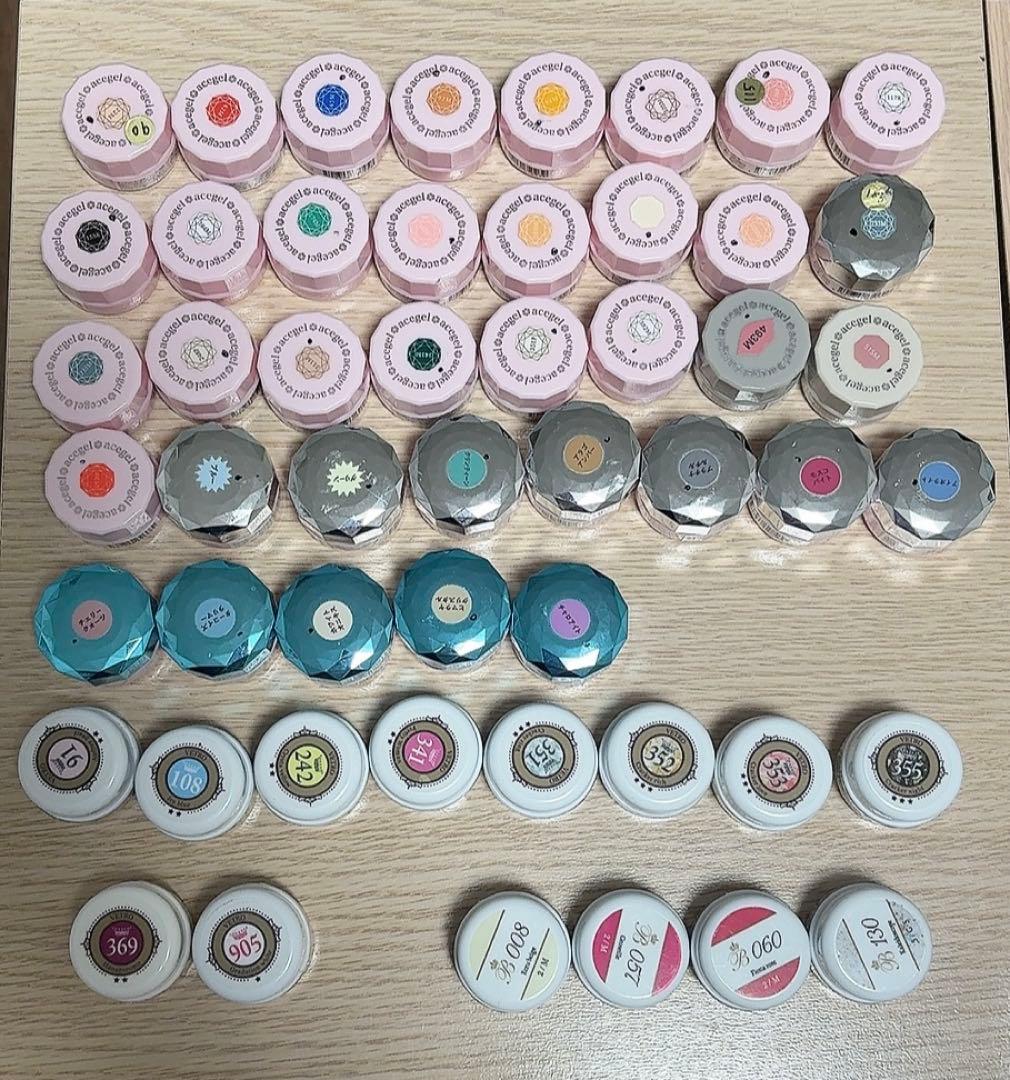 カラージェル５０色まとめ売り