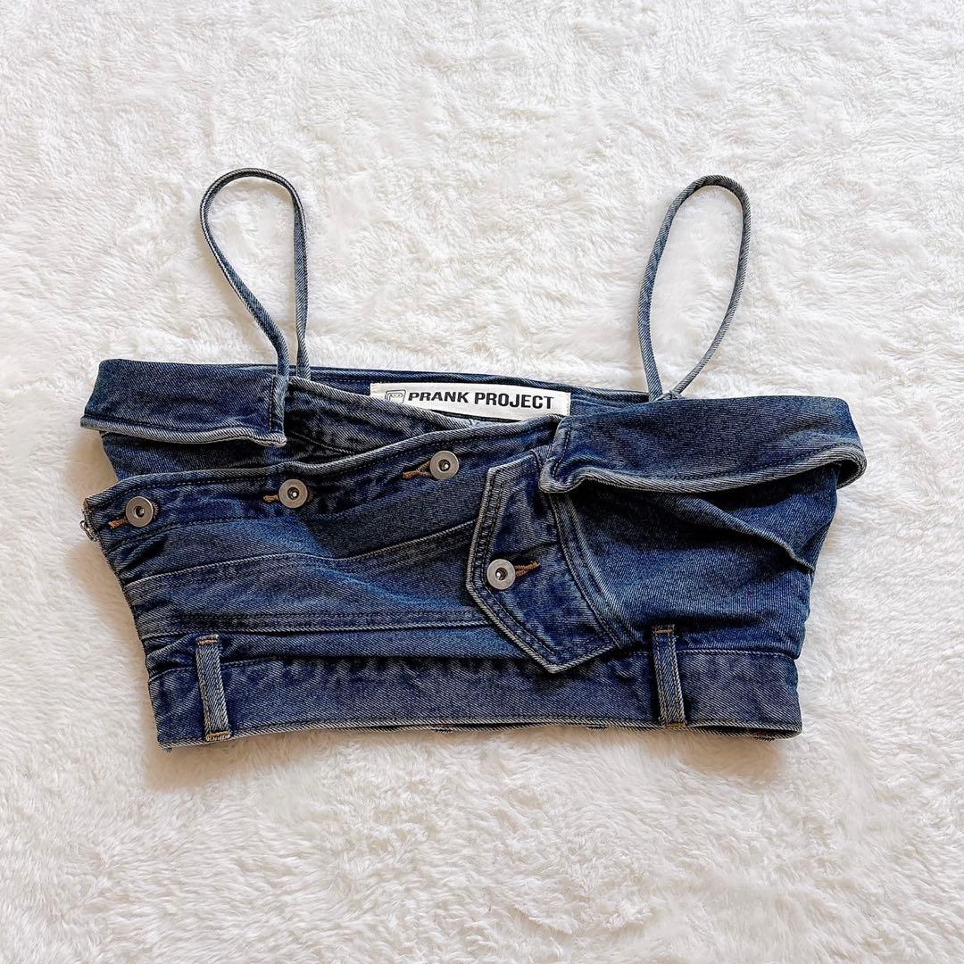 [美品]prankproject プランクプロジェクト デニムキャミソール