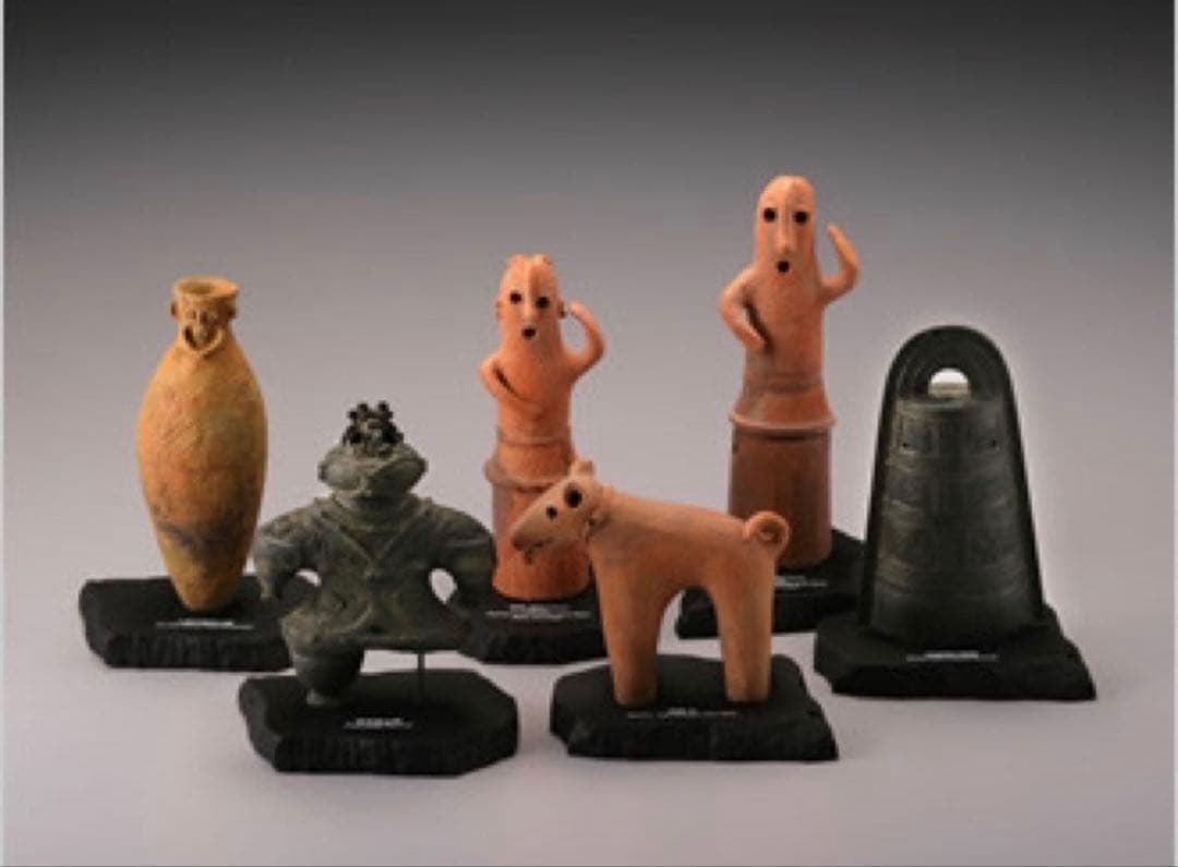 カプセルガチャ 考古学ミニチュア フィギュア 東京国立博物館 全6種第1集海洋堂