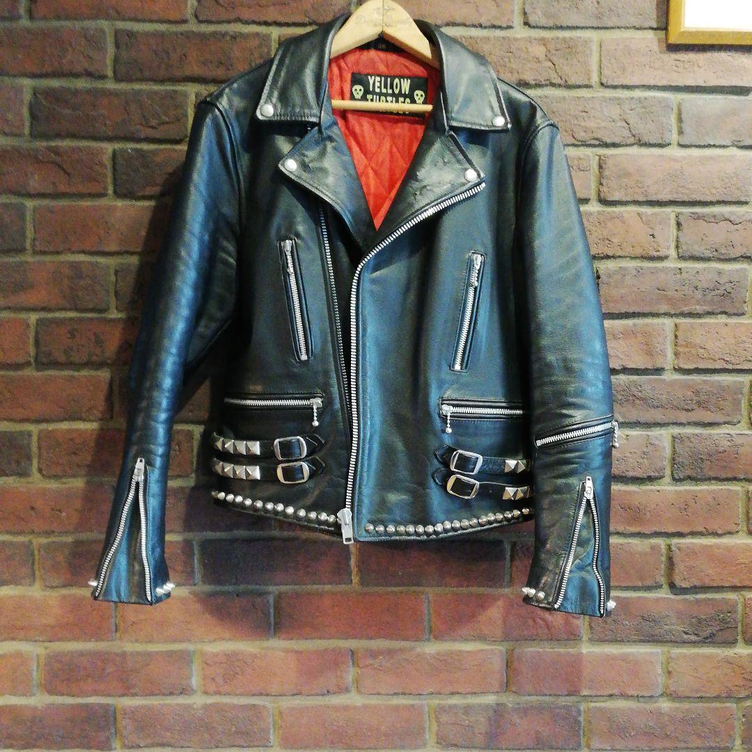 80s ダブルライダース 鋲ジャン パキジャン パンク schott ショット