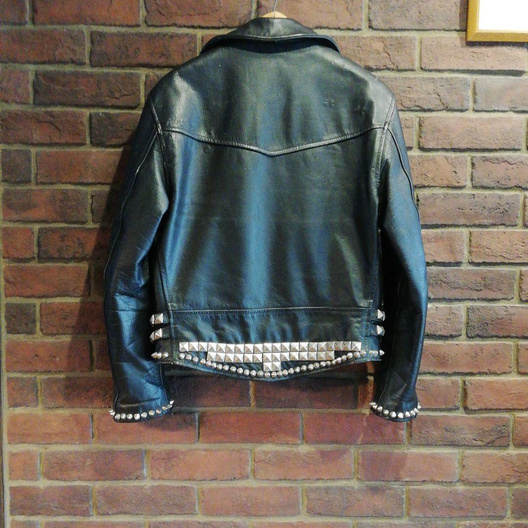 80s ダブルライダース 鋲ジャン パキジャン パンク schott ショット