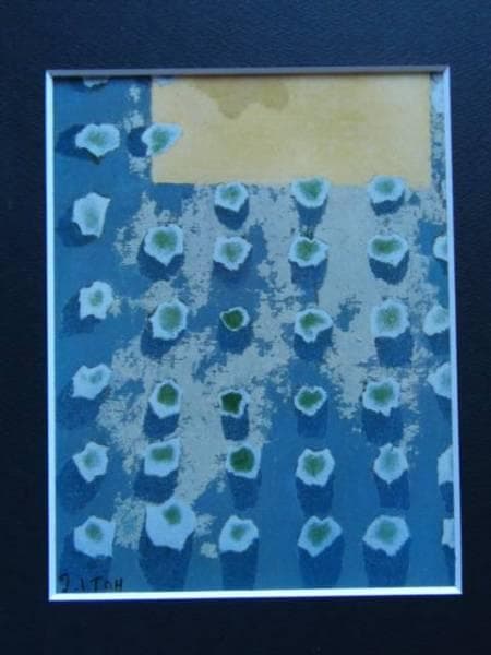 伊藤　久三郎、蝶、希少な額装用画集より、美品、新品額装付