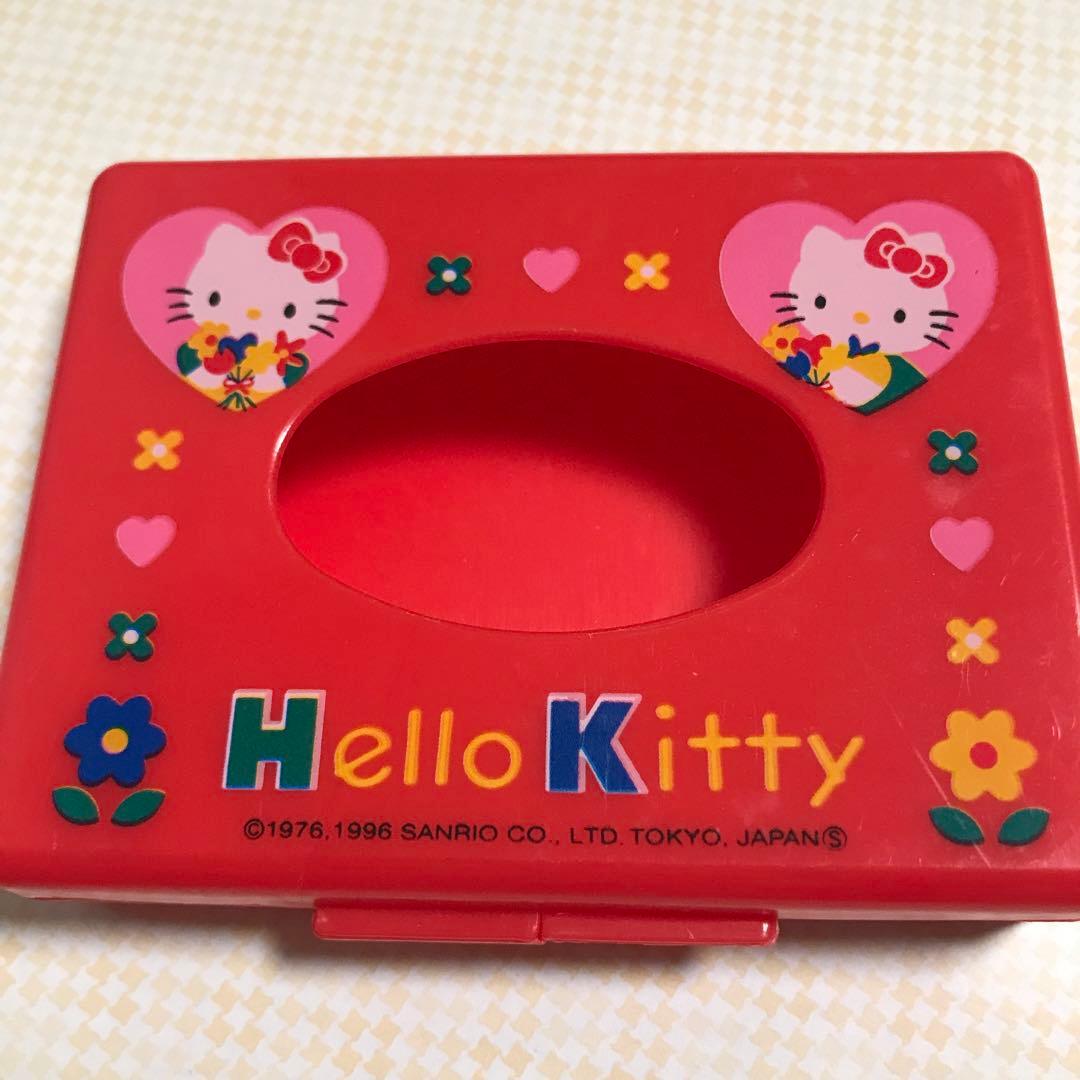 サンリオ ハローキティ ポケット ティッシュ ケース 平成レトロ 当時物