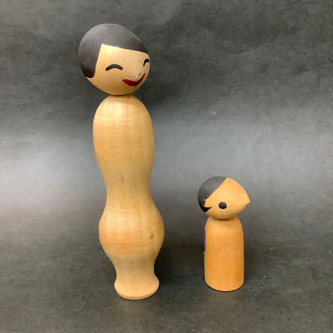 昭和レトロ 清水崑 かっぱ天国こけし 1950年代 - メルカリ