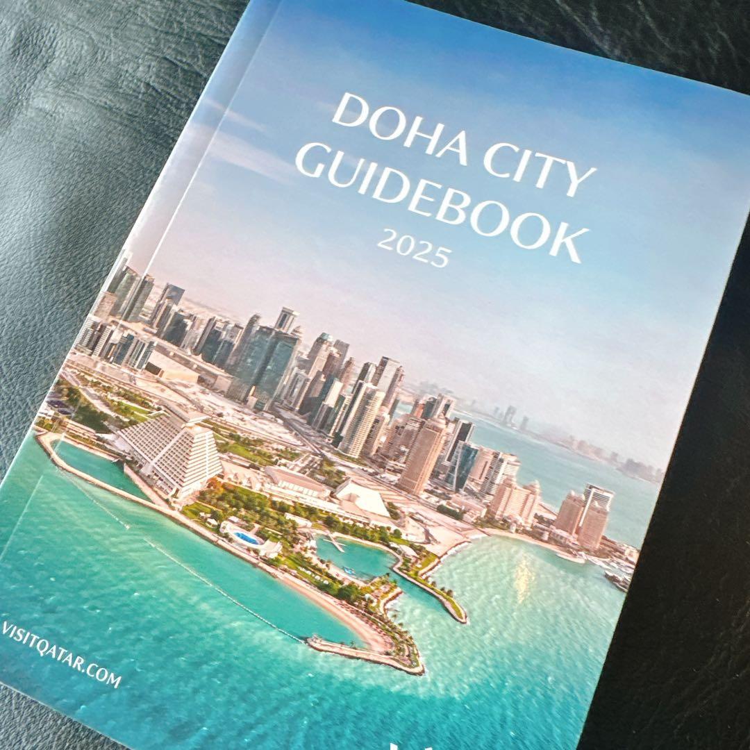 豪華ガイドマップ付き】カタール館 木製のパビリオン模型 新品未使用