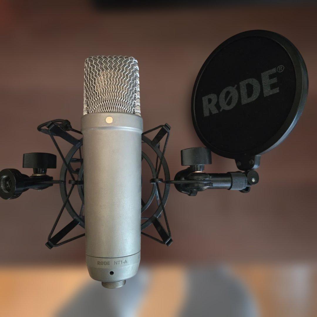 RØDE NT1-A コンデンサーマイク ポップフィルター付き - メルカリ