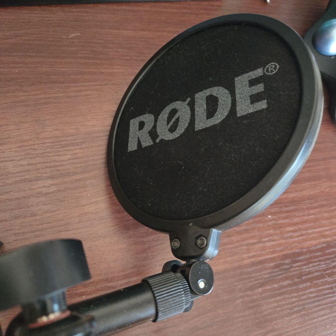 RØDE NT1-A コンデンサーマイク ポップフィルター付き - メルカリ