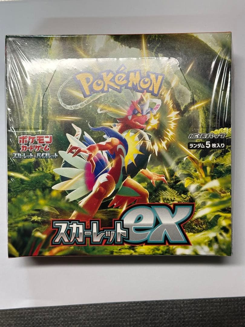ス*キ様 ポケモンカードゲーム スカーレットex 5パック入り