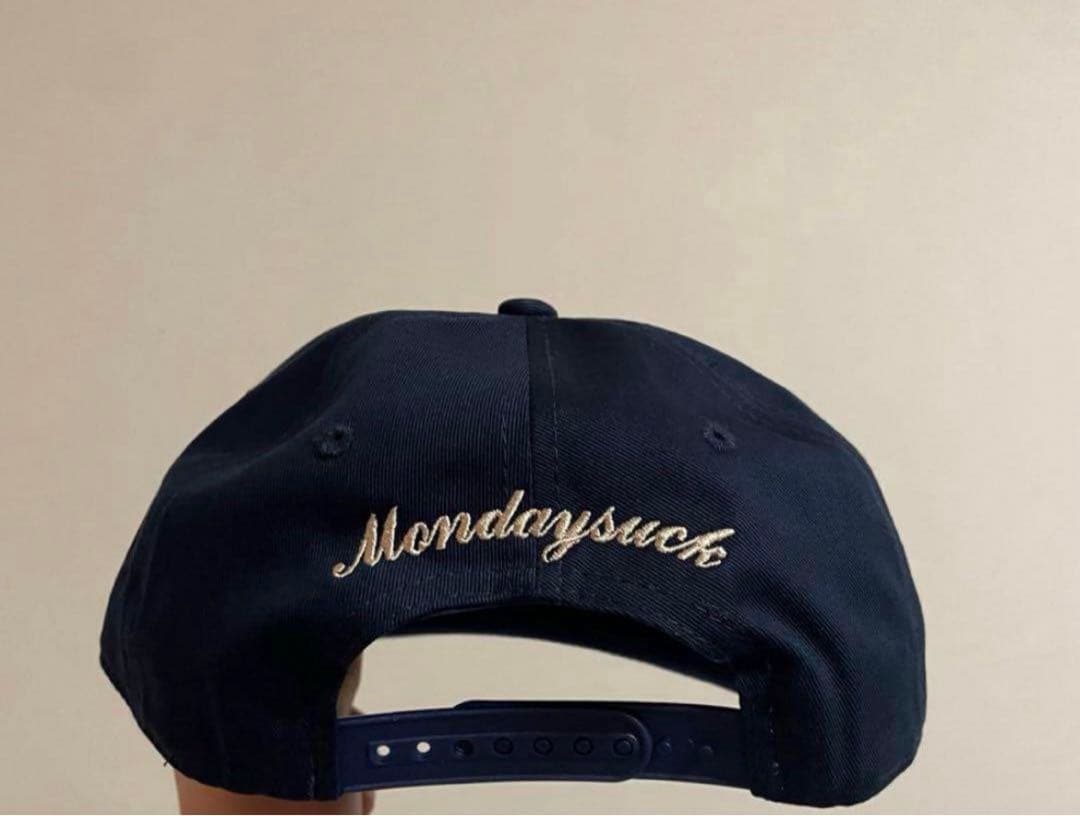 MONDAYSUCK マンデーサック ヤンキース キャップ ネイビー - メルカリ
